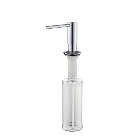 Kibi Kitchen Lead Free Solid Brass Construction Soap Dispenser KSD100CH